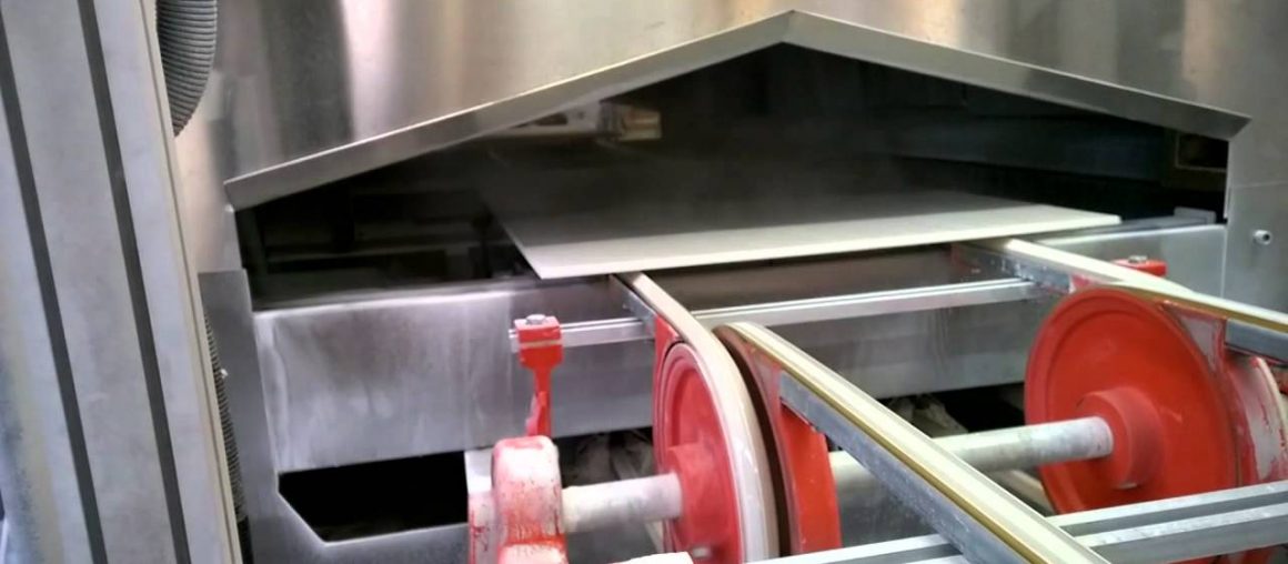 Airless booth Maxxi for application on big sizes